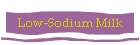 Low-Sodium Milk