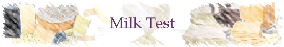 Milk Test