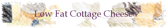 Low Fat Cottage Cheese