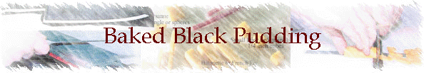 Baked Black Pudding