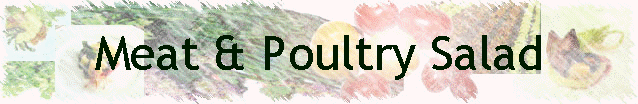 Meat & Poultry Salad