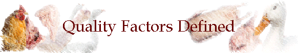 Quality Factors Defined