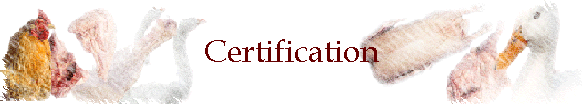 Certification