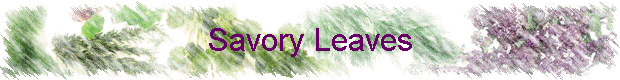 Savory Leaves