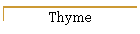 Thyme